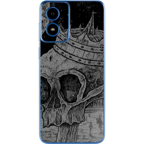 Alchemy Carta Skull Sketch Moto G Play 4G (2024) Skin
