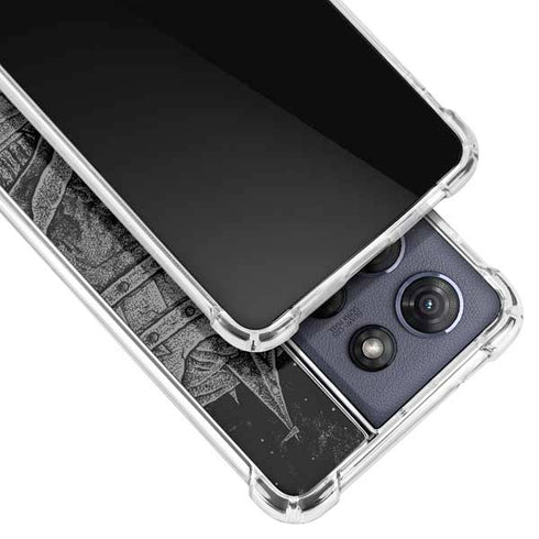 Alchemy Carta Skull Sketch Moto G Power 5G (2025) Clear Case