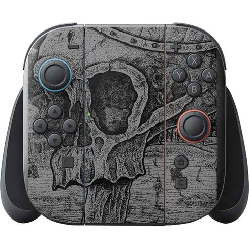 Alchemy Carta Skull Sketch Nintendo Switch 2 (2025) with Joy-Con Skin