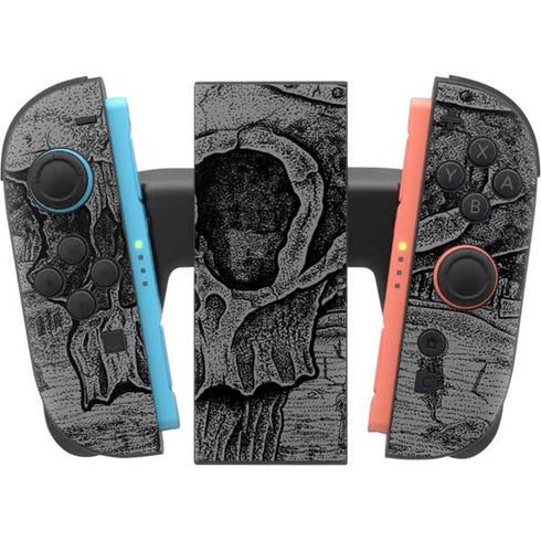 Alchemy Carta Skull Sketch Nintendo Switch 2 (2025) Joy-Con Controller Skin