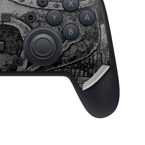 Alchemy Carta Skull Sketch Nintendo Switch 2 (2025) Pro Controller Skin