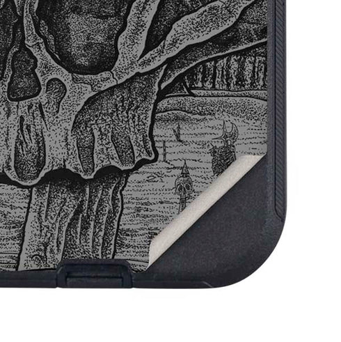Alchemy Carta Skull Sketch Otterbox Defender iPhone Skin