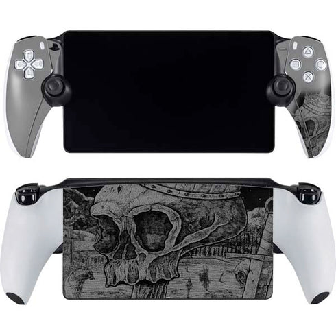 Alchemy Carta Skull Sketch PlayStation Portal Remote Player Skin