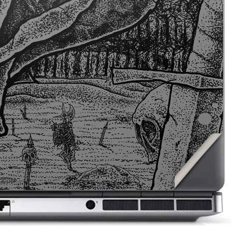 Alchemy Carta Skull Sketch Dell Precision Skin
