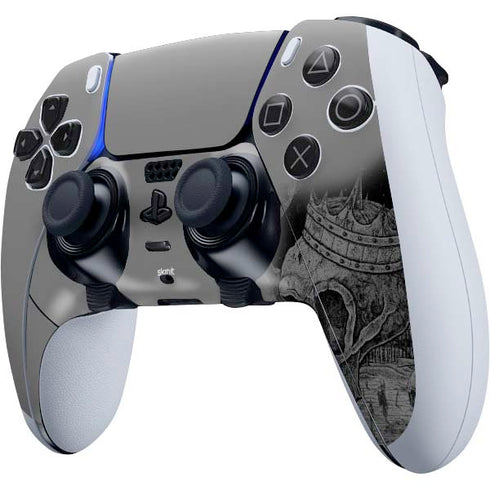 Alchemy Carta Skull Sketch PS5 DualSense Edge Pro Controller Skin