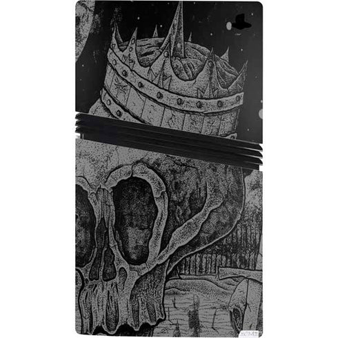 Alchemy Carta Skull Sketch PS5 Pro Console Skin