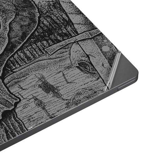 Alchemy Carta Skull Sketch Surface Laptop 7 13.8in Skin