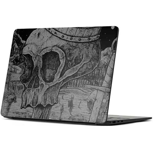 Alchemy Carta Skull Sketch Surface Laptop 7 15in Skin
