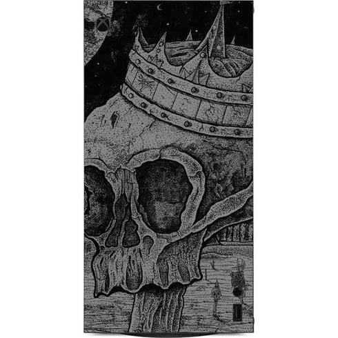 Alchemy Carta Skull Sketch XBox Series X Digital Edition Console Skin