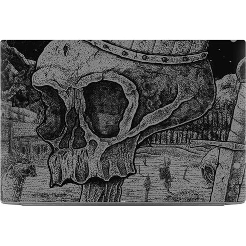 Alchemy Carta Skull Sketch Dell XPS Skin