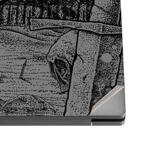 Alchemy Carta Skull Sketch Dell XPS Skin