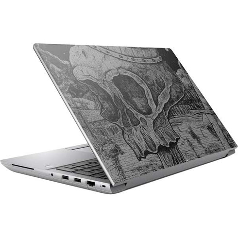 Alchemy Carta Skull Sketch HP ZBook Fury 16 G10 Skin