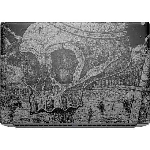 Alchemy Carta Skull Sketch HP ZBook Fury 16 G10 Skin