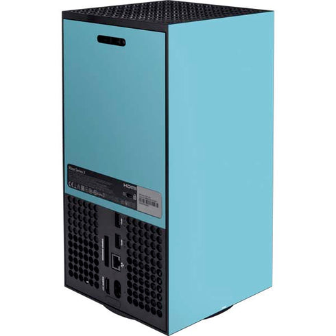 Sky High Blue Solid Xbox Series X Bundle Skin