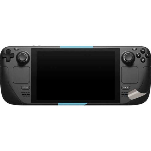 Sky High Blue Solid Steam Deck Handheld Gaming Computer Skin