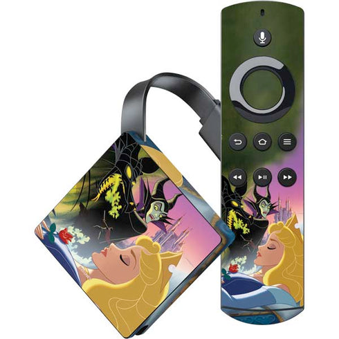 Disney Villains Sleeping Beauty and Maleficent Art Amazon Fire TV Skin