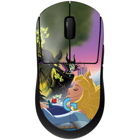 Disney Villains Sleeping Beauty and Maleficent Art G Pro Wireless Gaming Mouse Skin