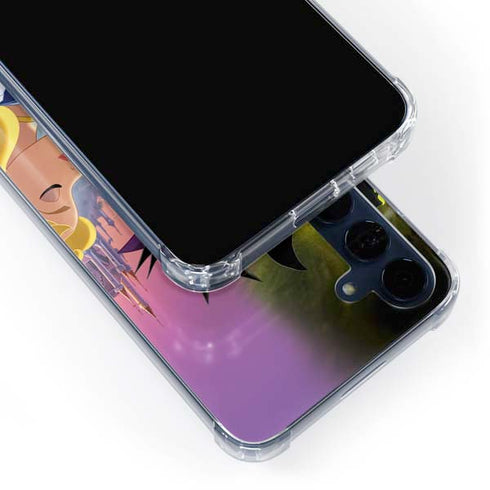Disney Villains Sleeping Beauty and Maleficent Art Galaxy A35 5G Clear Case