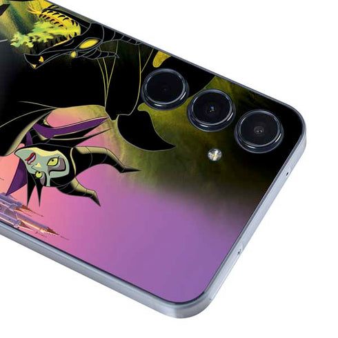 Disney Villains Sleeping Beauty and Maleficent Art Galaxy A35 5G Skin