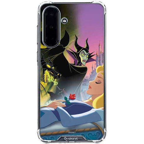 Disney Villains Sleeping Beauty and Maleficent Art Galaxy A36 5G Clear Case