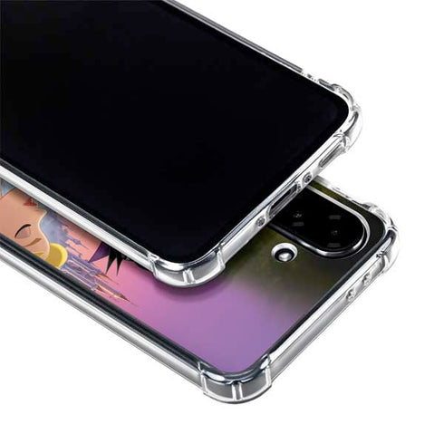 Disney Villains Sleeping Beauty and Maleficent Art Galaxy A36 5G Clear Case