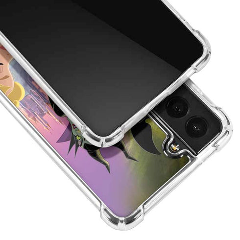 Disney Villains Sleeping Beauty and Maleficent Art Galaxy S22 Clear Case