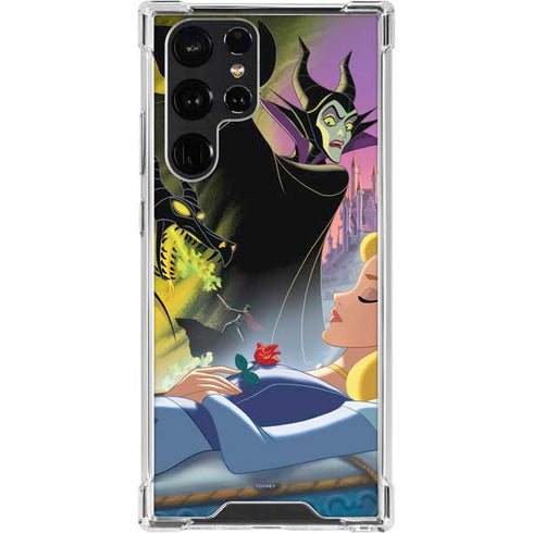 Disney Villains Sleeping Beauty and Maleficent Art Galaxy S23 Ultra Clear Case
