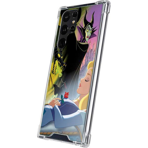 Disney Villains Sleeping Beauty and Maleficent Art Galaxy S23 Ultra Clear Case