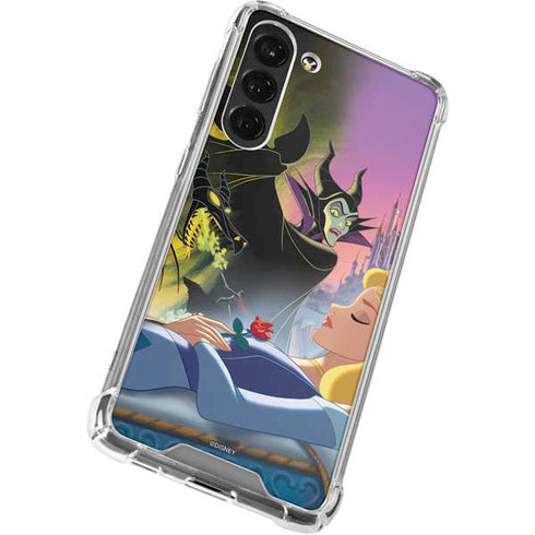 Disney Villains Sleeping Beauty and Maleficent Art Galaxy S24 FE Clear Case