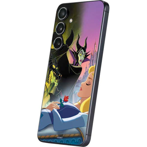 Disney Villains Sleeping Beauty and Maleficent Art Galaxy S25 Plus Skin