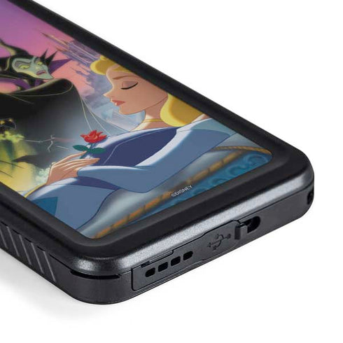 Disney Villains Sleeping Beauty and Maleficent Art Galaxy S24 Plus Waterproof Case
