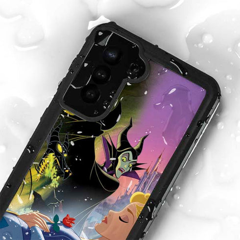 Disney Villains Sleeping Beauty and Maleficent Art Galaxy S24 Plus Waterproof Case