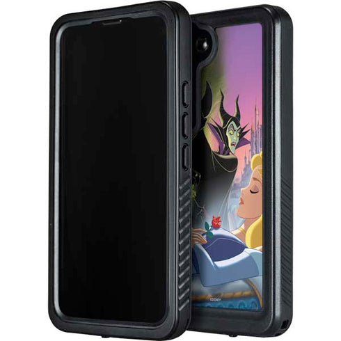 Disney Villains Sleeping Beauty and Maleficent Art Galaxy S24 Waterproof Case