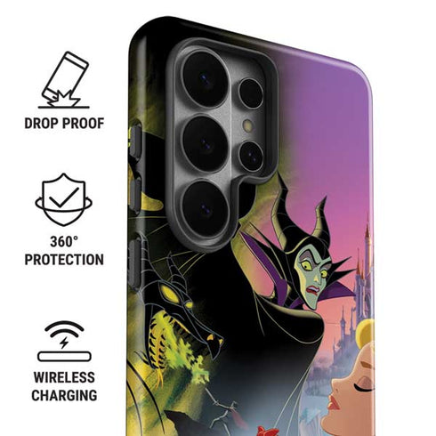 Disney Villains Sleeping Beauty and Maleficent Art Galaxy S26 Ultra Impact Case