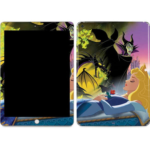 Disney Villains Sleeping Beauty and Maleficent Art Apple iPad Skin