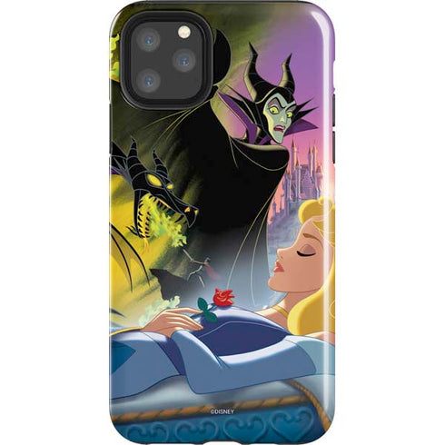 Disney Villains Sleeping Beauty and Maleficent Art iPhone Cases
