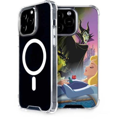 Disney Villains Sleeping Beauty and Maleficent Art iPhone Cases