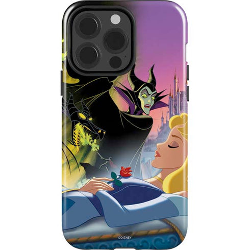 Disney Villains Sleeping Beauty and Maleficent Art iPhone 15 Pro Impact Case