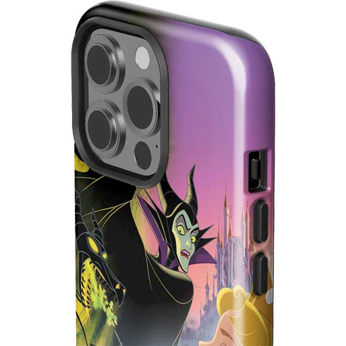 Disney Villains Sleeping Beauty and Maleficent Art iPhone 15 Pro Impact Case
