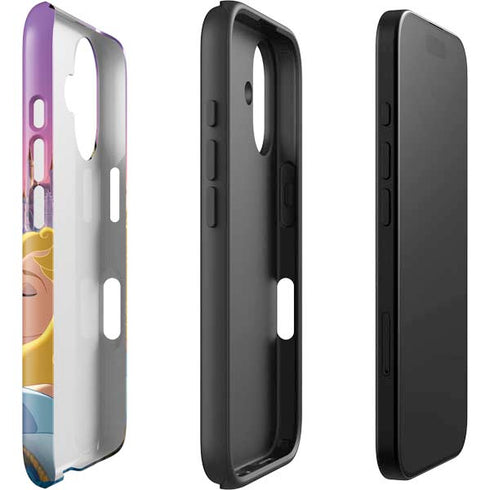 Disney Villains Sleeping Beauty and Maleficent Art iPhone 16 Plus Impact Case