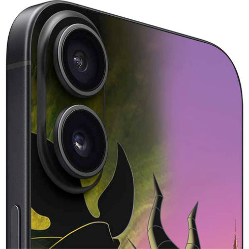 Disney Villains Sleeping Beauty and Maleficent Art iPhone 16 Plus Skin