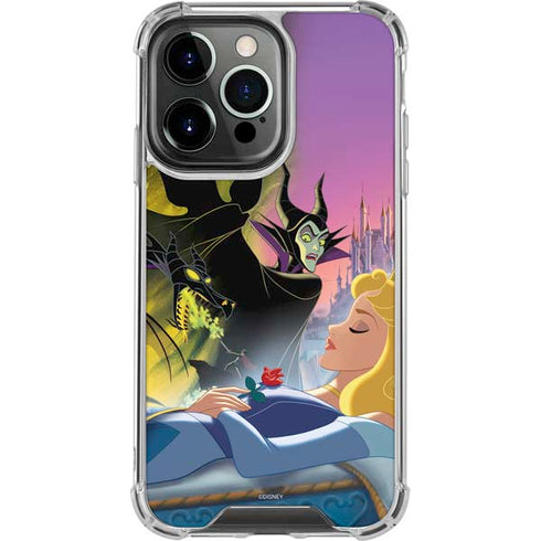 Disney Villains Sleeping Beauty and Maleficent Art iPhone 16 Pro Clear Case