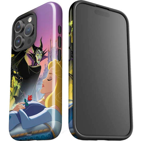 Disney Villains Sleeping Beauty and Maleficent Art iPhone 16 Pro Impact Case