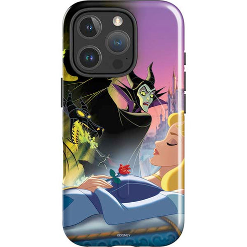 Disney Villains Sleeping Beauty and Maleficent Art iPhone 16 Pro Magsafe Impact Case