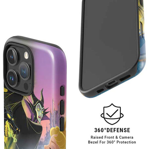 Disney Villains Sleeping Beauty and Maleficent Art iPhone 16 Pro Magsafe Impact Case