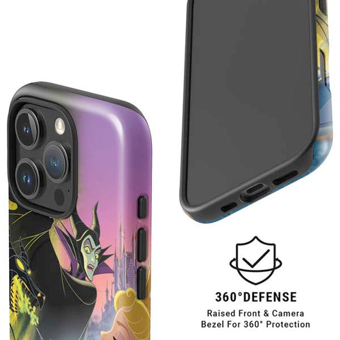 Disney Villains Sleeping Beauty and Maleficent Art iPhone 16 Pro Max Magsafe Impact Case