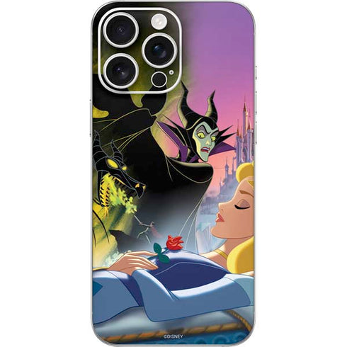 Disney Villains Sleeping Beauty and Maleficent Art iPhone 16 Pro Max Skin
