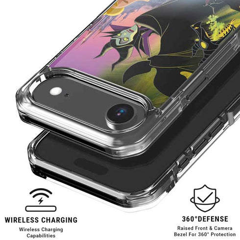 Disney Villains Sleeping Beauty and Maleficent Art iPhone 17 Air Clear Case