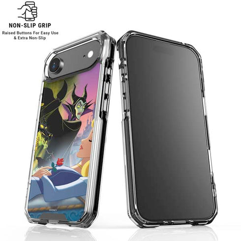 Disney Villains Sleeping Beauty and Maleficent Art iPhone 17 Air Clear Case