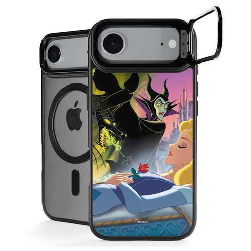 Disney Villains Sleeping Beauty and Maleficent Art iPhone 17 Air Kickstand Case